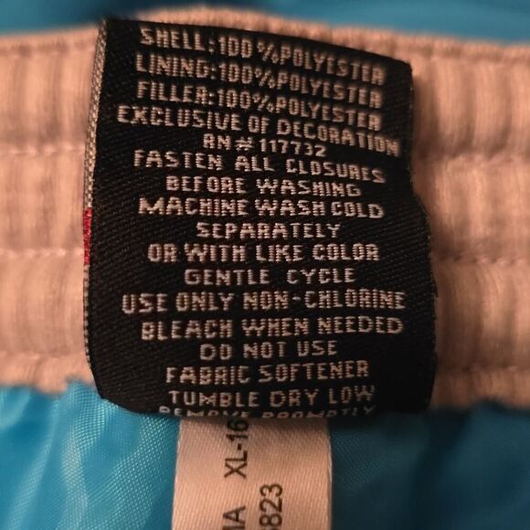 New Zeroxposur Kids XL Size 16 Teal Snow Ski Sledding Pant Pockets Snow Gator - Picture 5 of 7